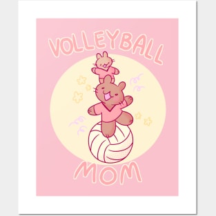 Volleyball mom Posters and Art